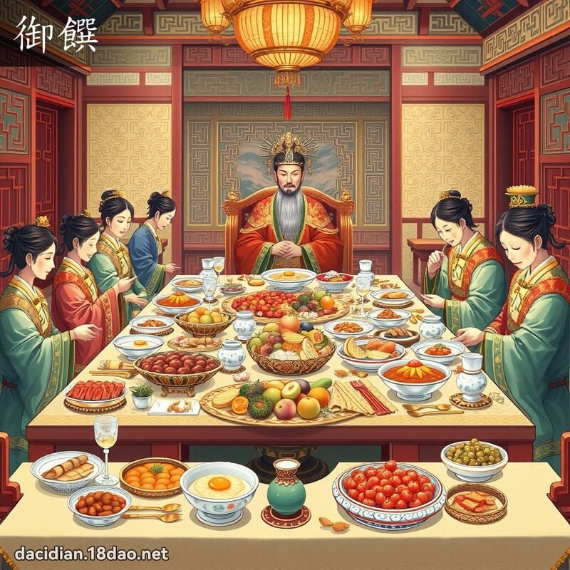 御饌 - 國語大辭典配圖
