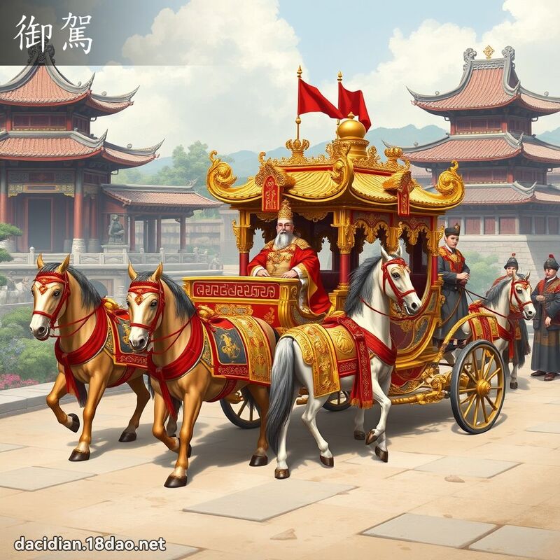 御駕 - 國語大辭典配圖