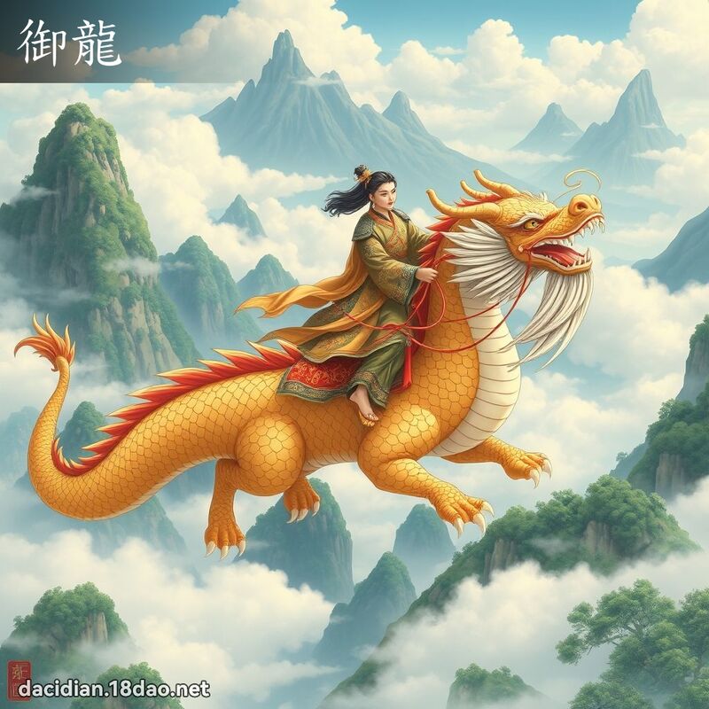 御龍 - 國語大辭典配圖