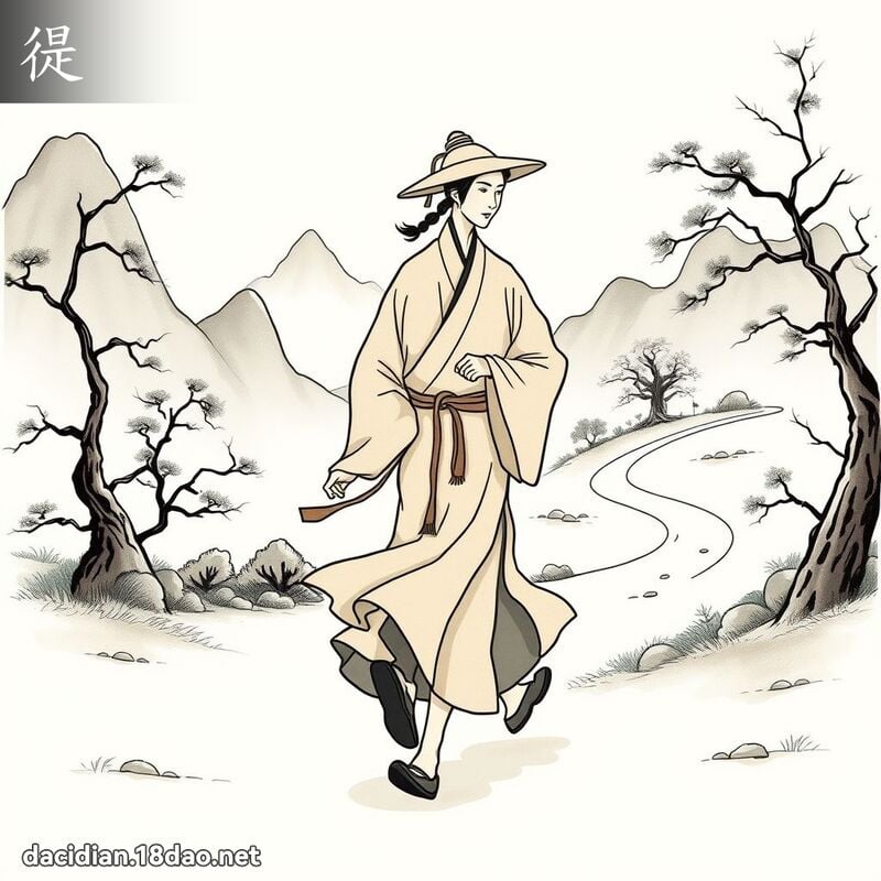 徥 - 國語大辭典配圖
