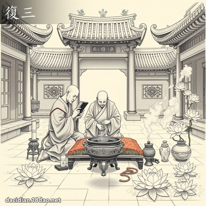 復三 - 國語大辭典配圖