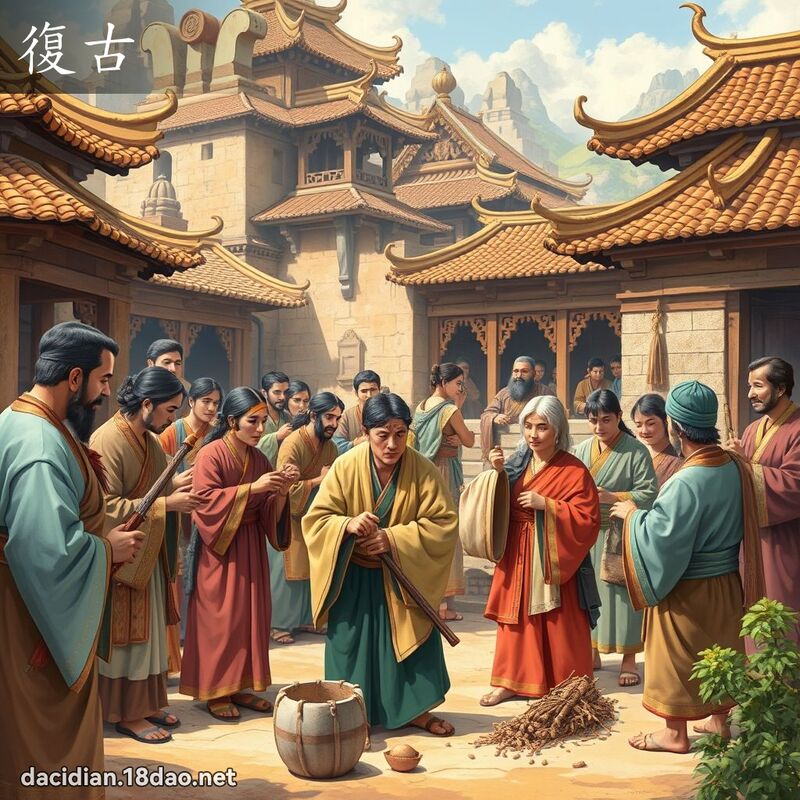 復古 - 国语大辞典配图