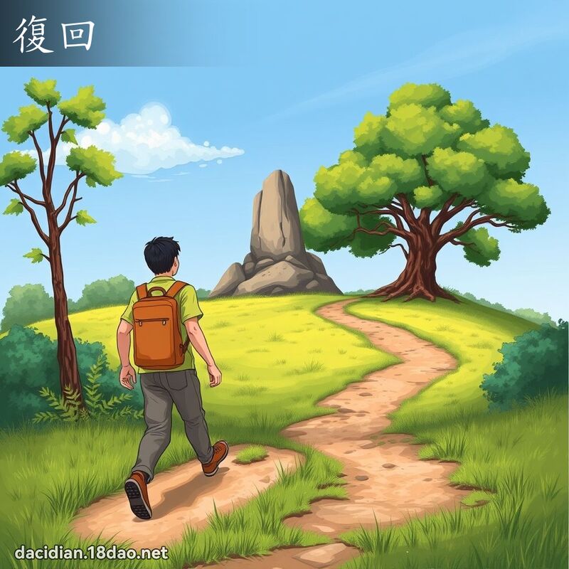 復回 - 國語大辭典配圖