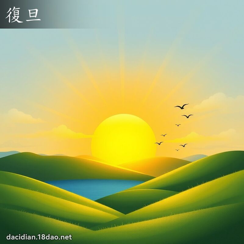 復旦 - 国语大辞典配图