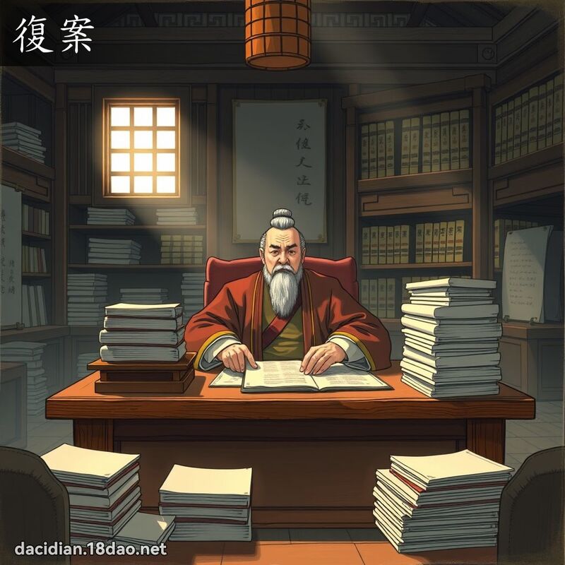 復案 - 國語大辭典配圖