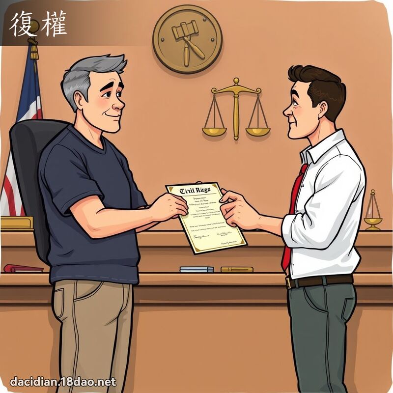 復权 - 国语大辞典配图