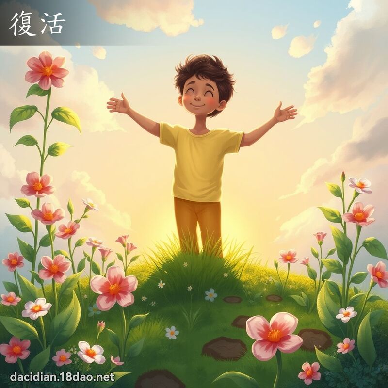 復活 - 国语大辞典配图
