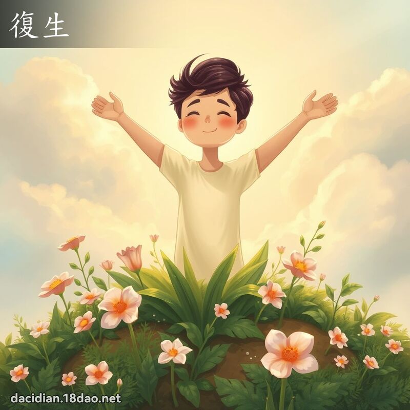 復生 - 国语大辞典配图