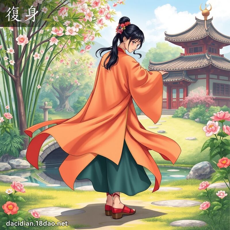 復身 - 國語大辭典配圖