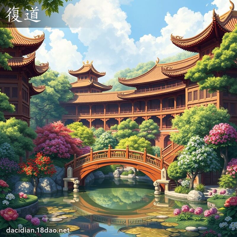 復道 - 國語大辭典配圖