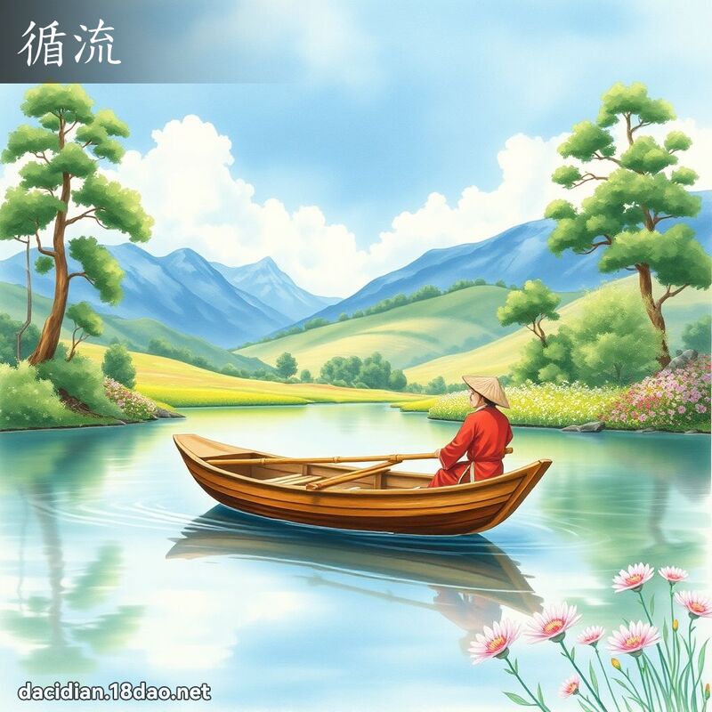 循流 - 国语大辞典配图