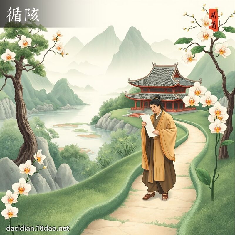 循陔 - 國語大辭典配圖