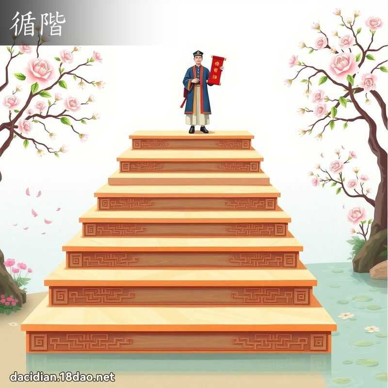 循階 - 國語大辭典配圖