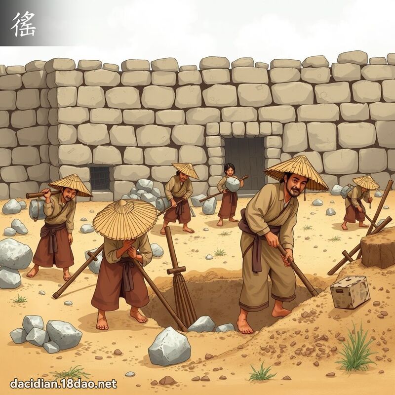 徭 - 国语大辞典配图