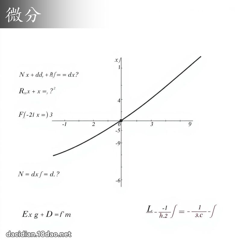 微分 - 国语大辞典配图