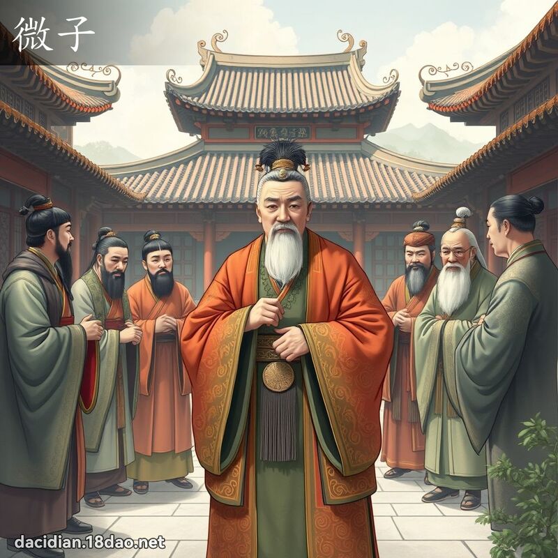 微子 - 国语大辞典配图