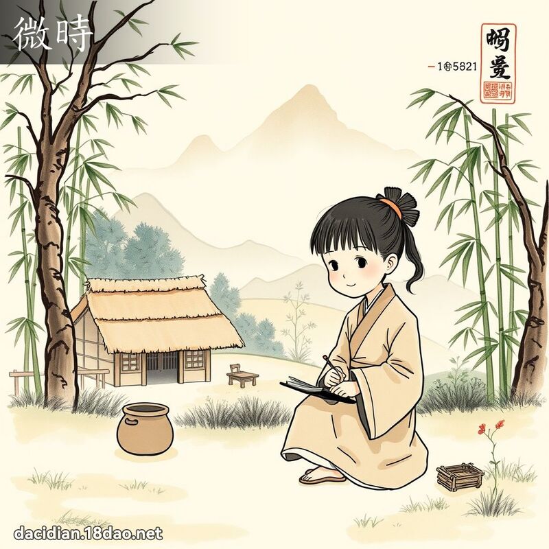 微時 - 國語大辭典配圖