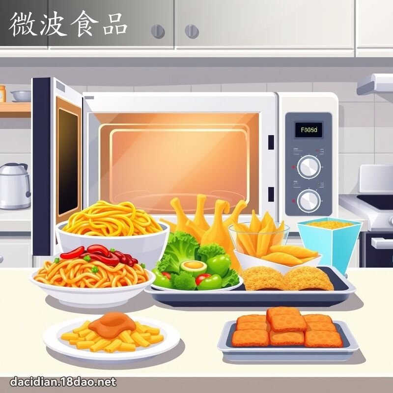 微波食品 - 國語大辭典配圖