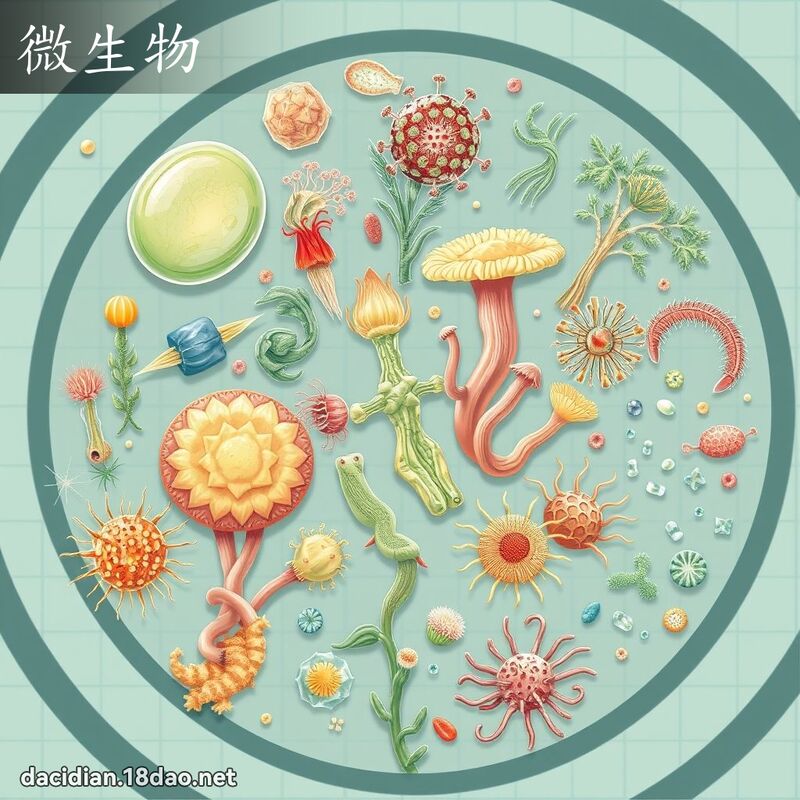 微生物 - 国语大辞典配图