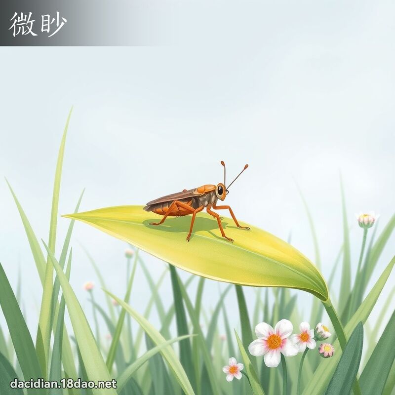 微眇 - 國語大辭典配圖