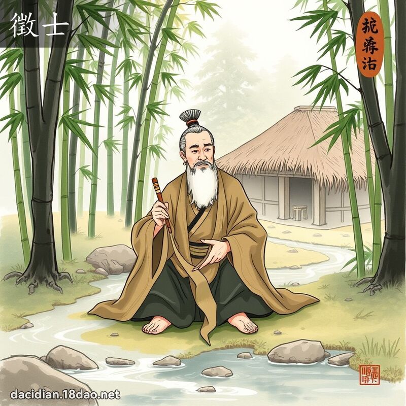 徵士 - 國語大辭典配圖