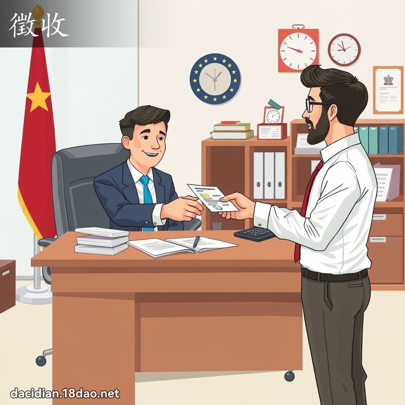 徵收 - 國語大辭典配圖