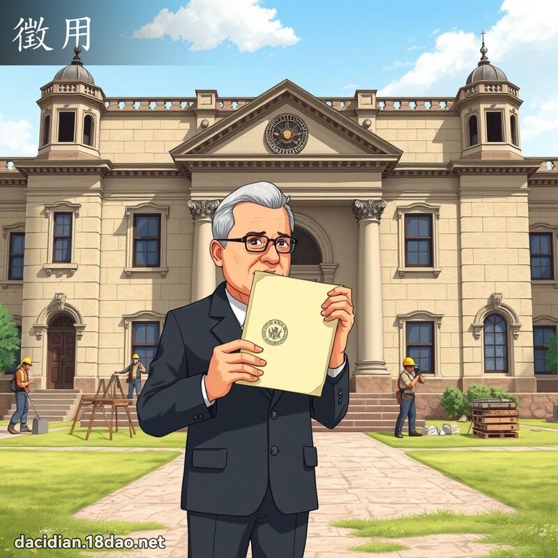 征用 - 国语大辞典配图