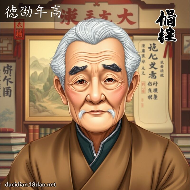 德劭年高 - 国语大辞典配图