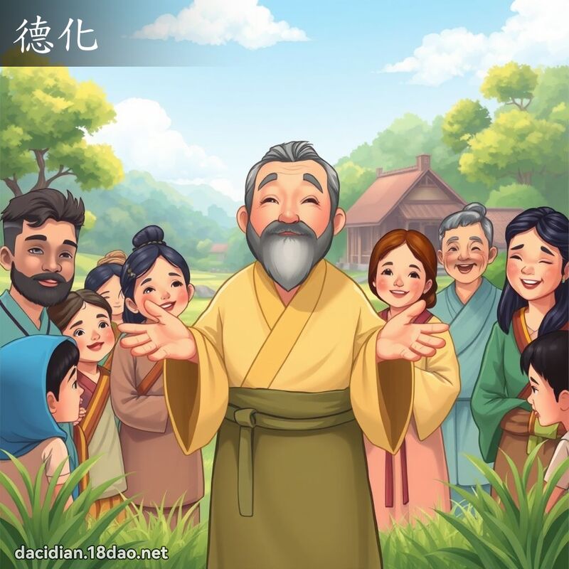 德化 - 國語大辭典配圖
