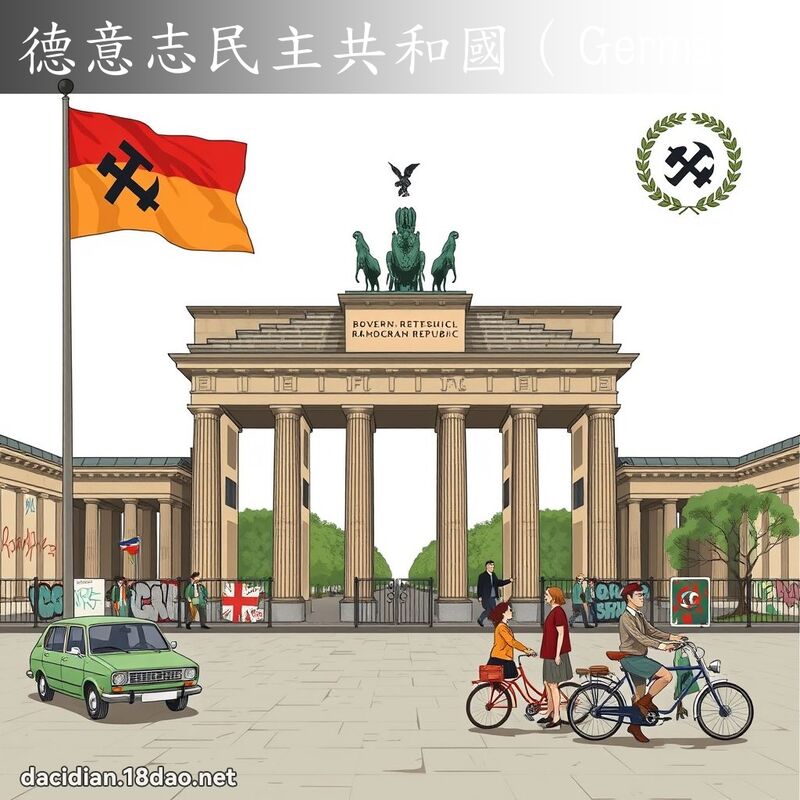 德意志民主共和国（German Democratic Republic） - 国语大辞典配图