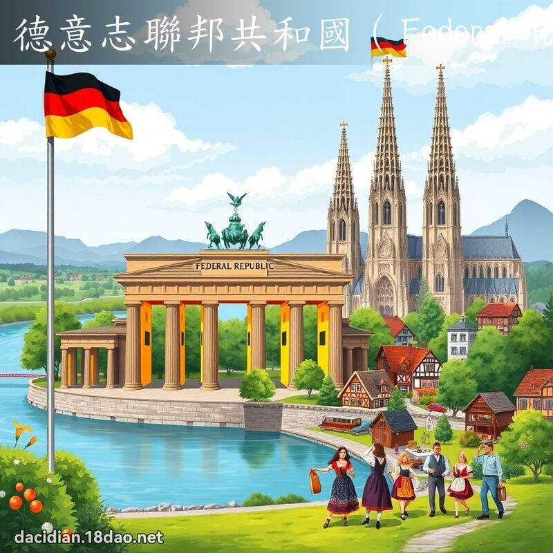德意志联邦共和国（Federal Republic of Germany） - 国语大辞典配图