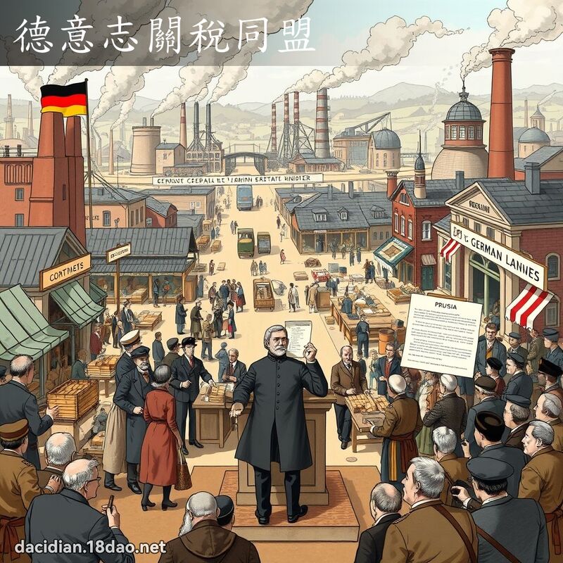 德意志关税同盟 - 国语大辞典配图