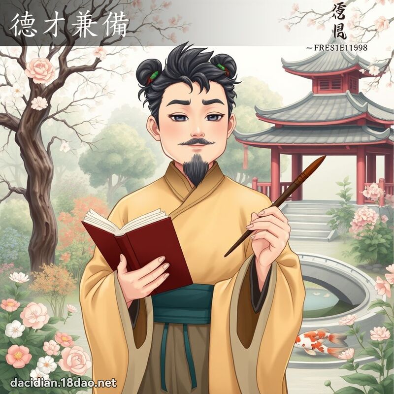 德才兼备 - 国语大辞典配图