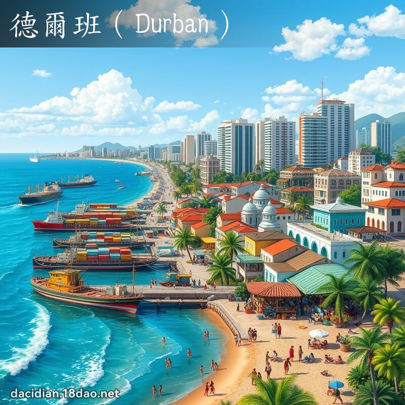 德尔班（Durban） - 国语大辞典配图