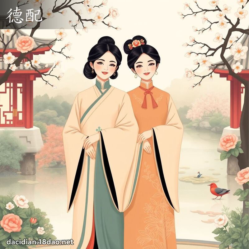 德配 - 国语大辞典配图