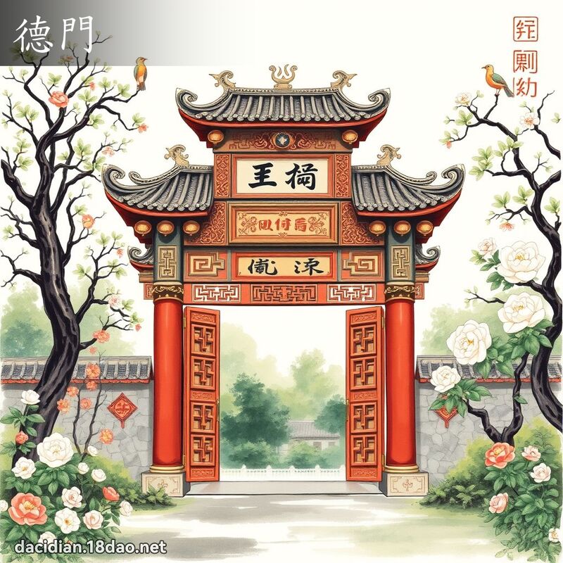 德门 - 国语大辞典配图