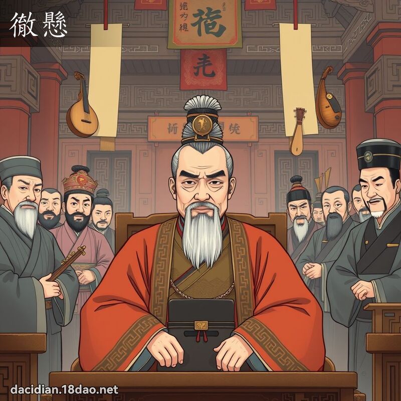 彻悬 - 国语大辞典配图