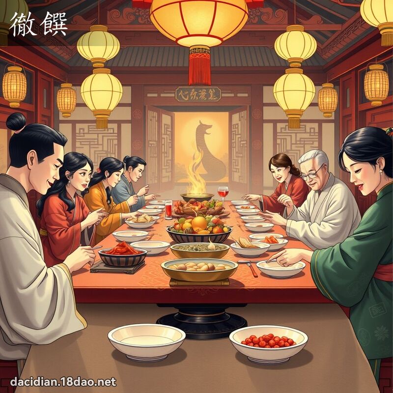 彻饌 - 国语大辞典配图