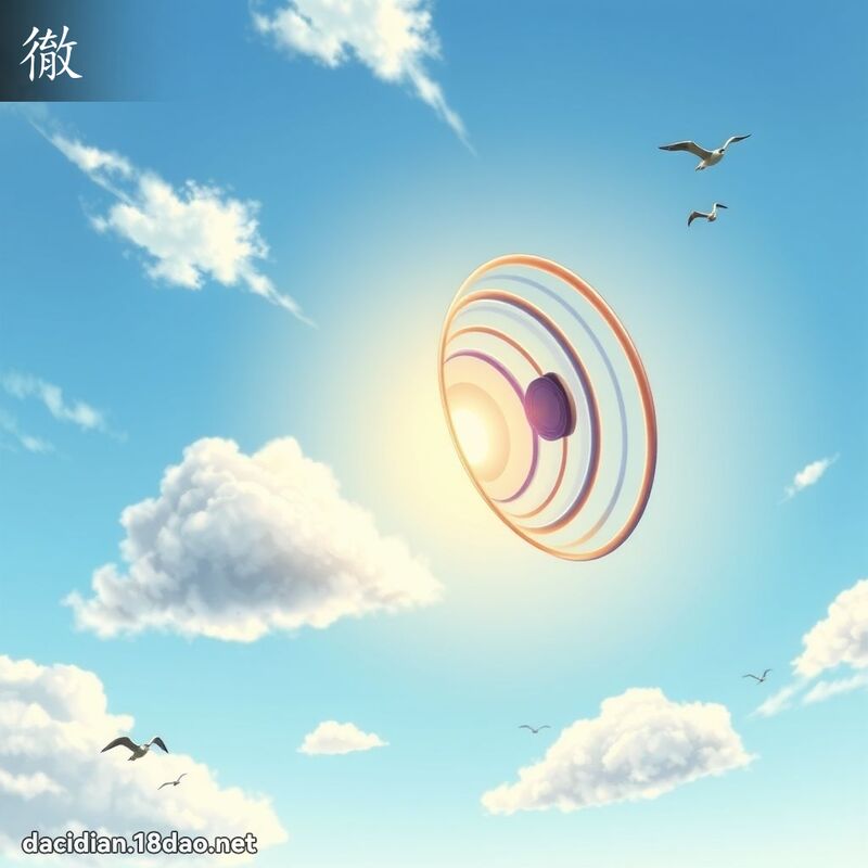 彻 - 国语大辞典配图