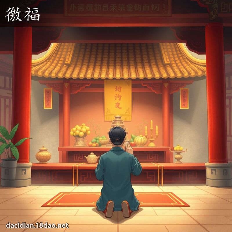 徼福 - 國語大辭典配圖