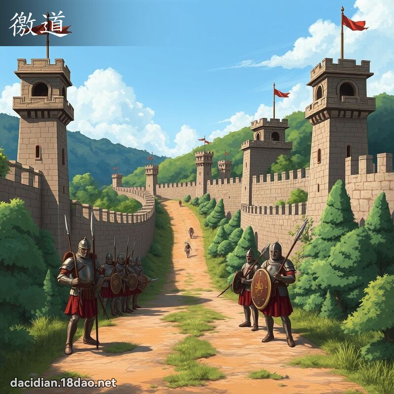 徼道 - 國語大辭典配圖