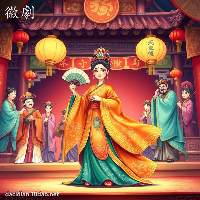 徽剧 - 国语大辞典配图