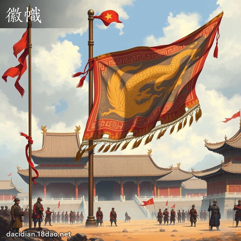 徽帜 - 国语大辞典配图