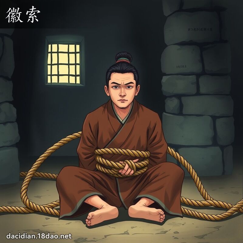 徽索 - 國語大辭典配圖
