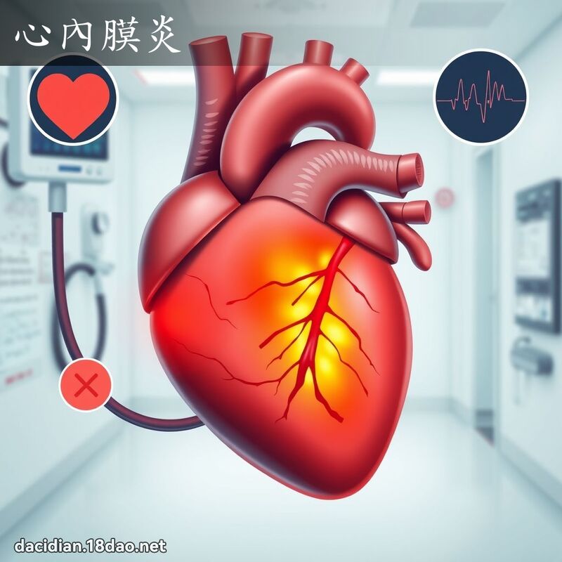 心內膜炎 - 國語大辭典配圖