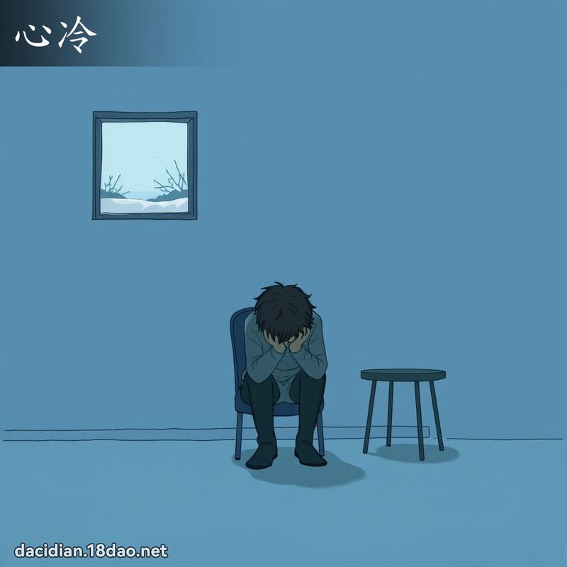 心冷 - 國語大辭典配圖