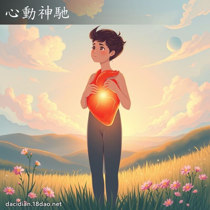 心動神馳 - 國語大辭典配圖