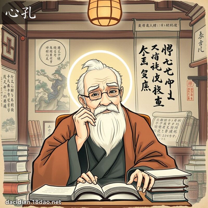 心孔 - 國語大辭典配圖