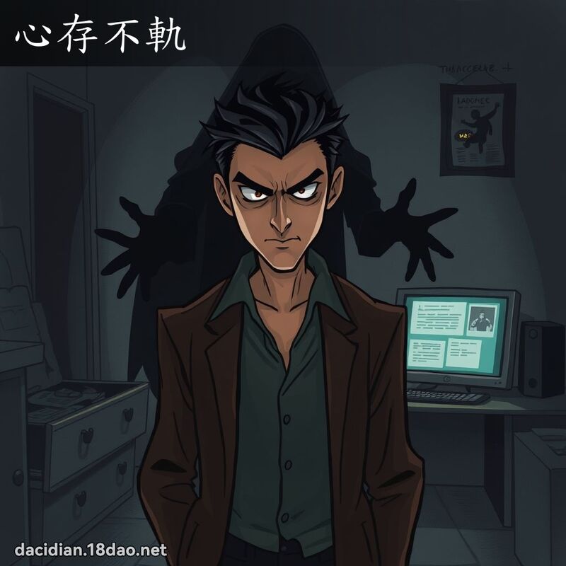 心存不轨 - 国语大辞典配图