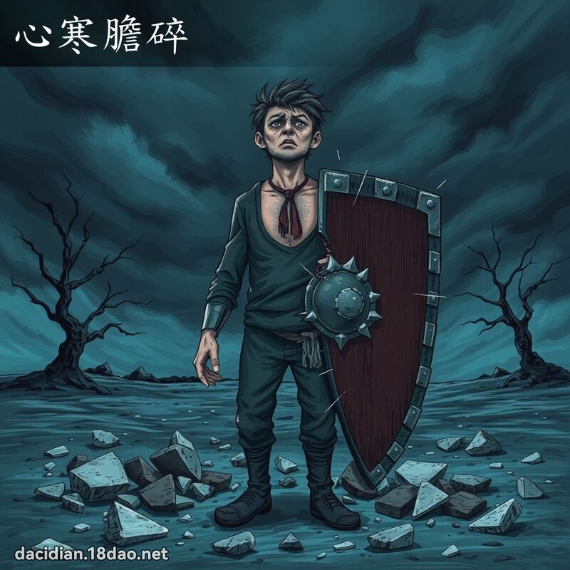 心寒胆碎 - 国语大辞典配图